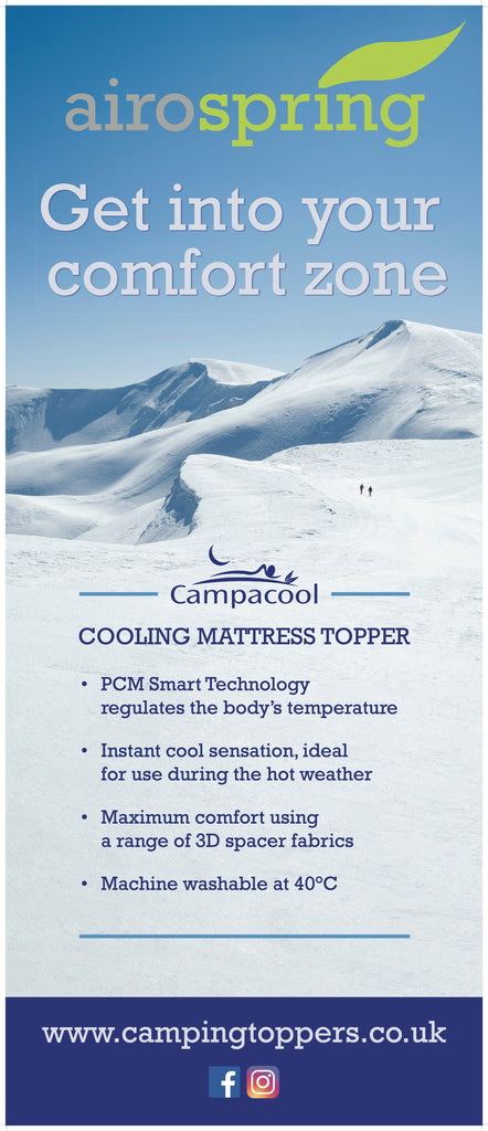 Campacool TM Mattress Topper - Portable Toppers
